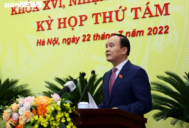 Ông Trần Sỹ Thanh được bầu làm Chủ tịch UBND TP Hà Nội - Ảnh 2.