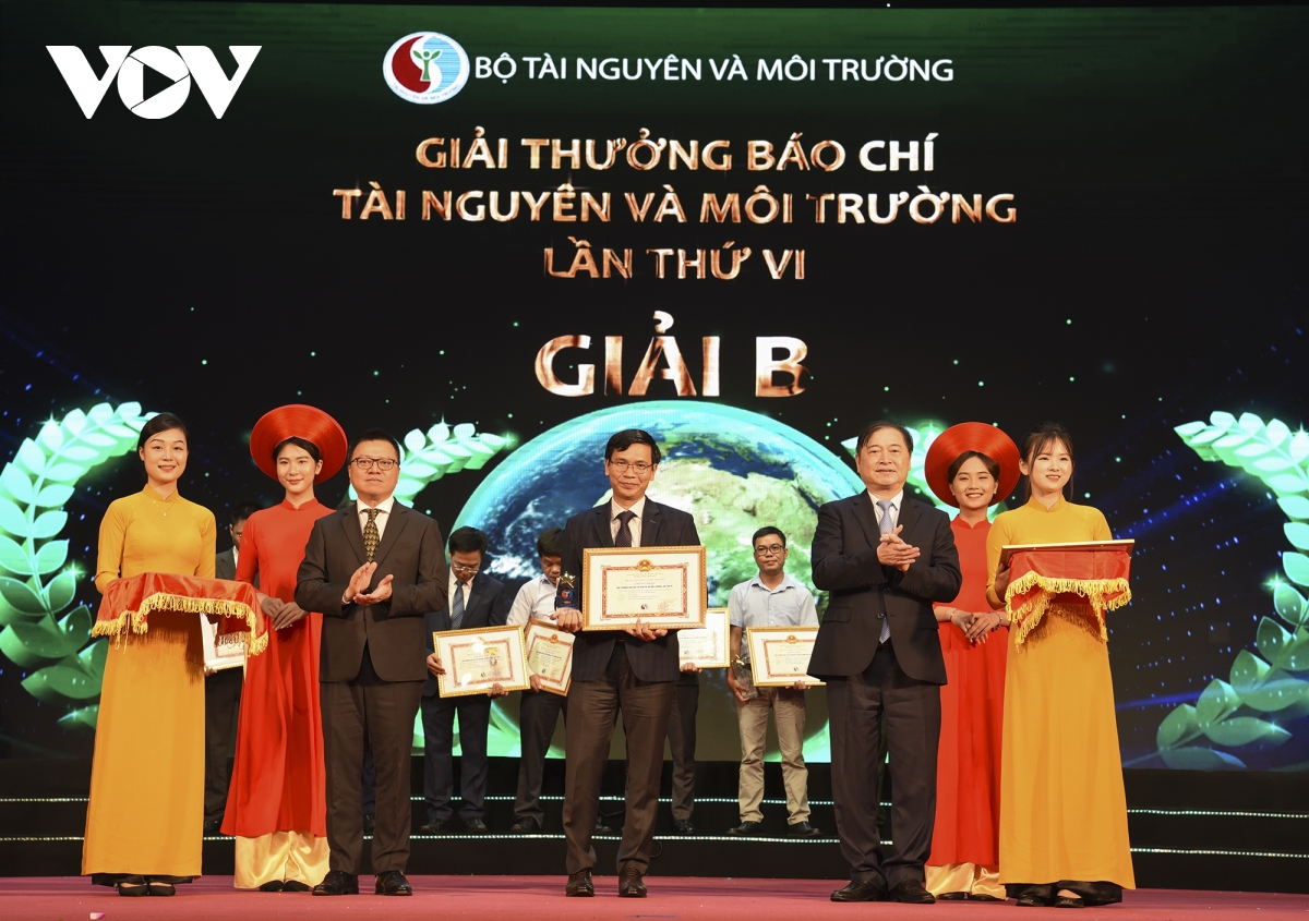 VOV đoạt giải A – Giải thưởng báo chí về tài nguyên và môi trường lần thứ 6 - Ảnh 6.