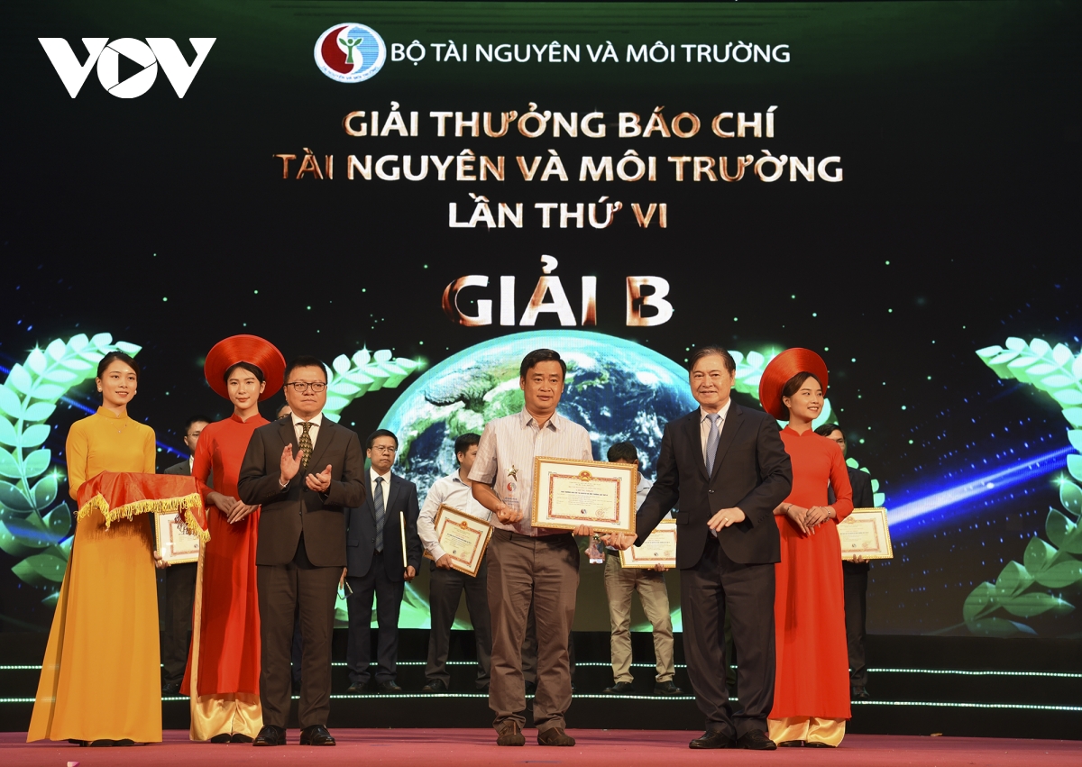VOV đoạt giải A – Giải thưởng báo chí về tài nguyên và môi trường lần thứ 6 - Ảnh 7.