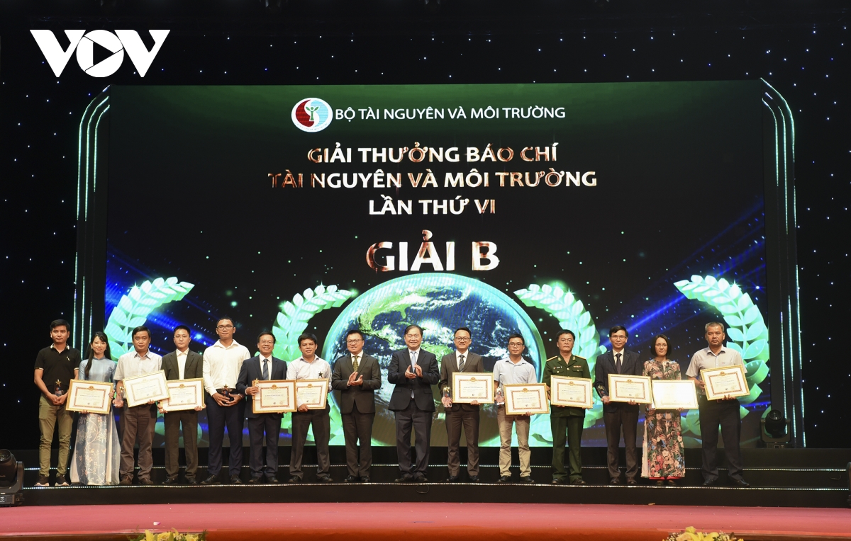 VOV đoạt giải A – Giải thưởng báo chí về tài nguyên và môi trường lần thứ 6 - Ảnh 5.