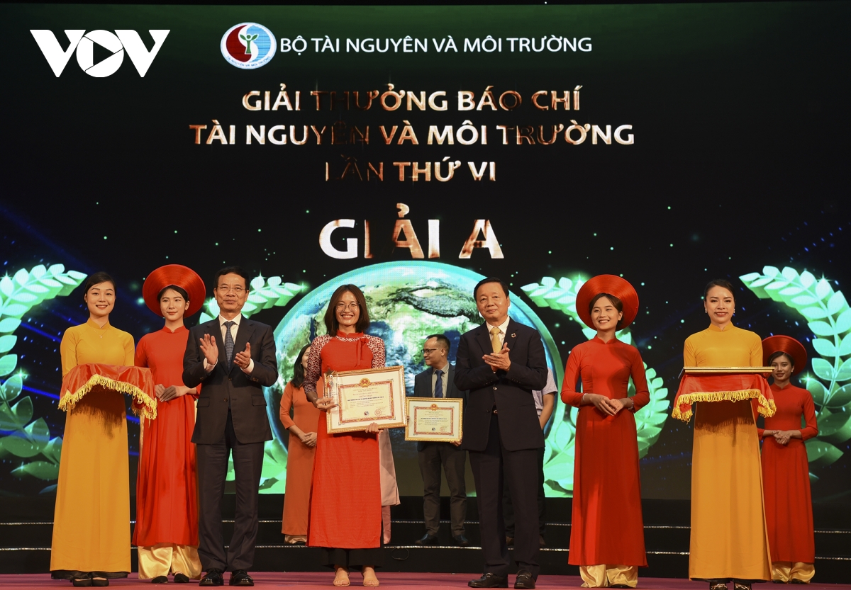VOV đoạt giải A – Giải thưởng báo chí về tài nguyên và môi trường lần thứ 6 - Ảnh 4.