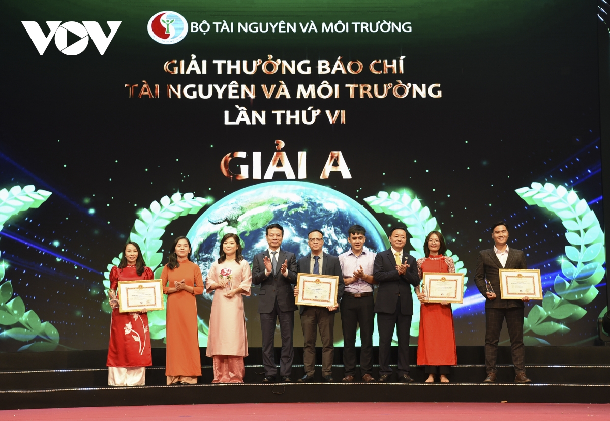 VOV đoạt giải A – Giải thưởng báo chí về tài nguyên và môi trường lần thứ 6 - Ảnh 3.