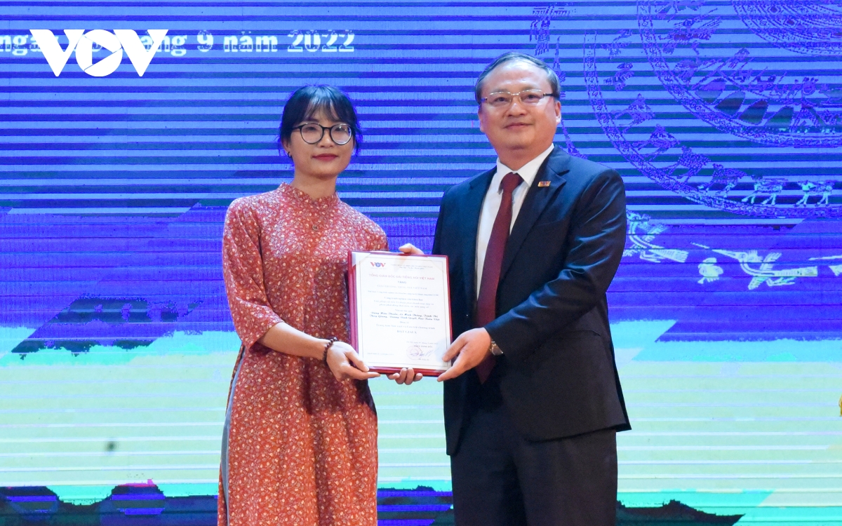 Toàn cảnh Lễ trao giải thưởng Tiếng nói Việt Nam lần thứ VI năm 2022 - Ảnh 5.