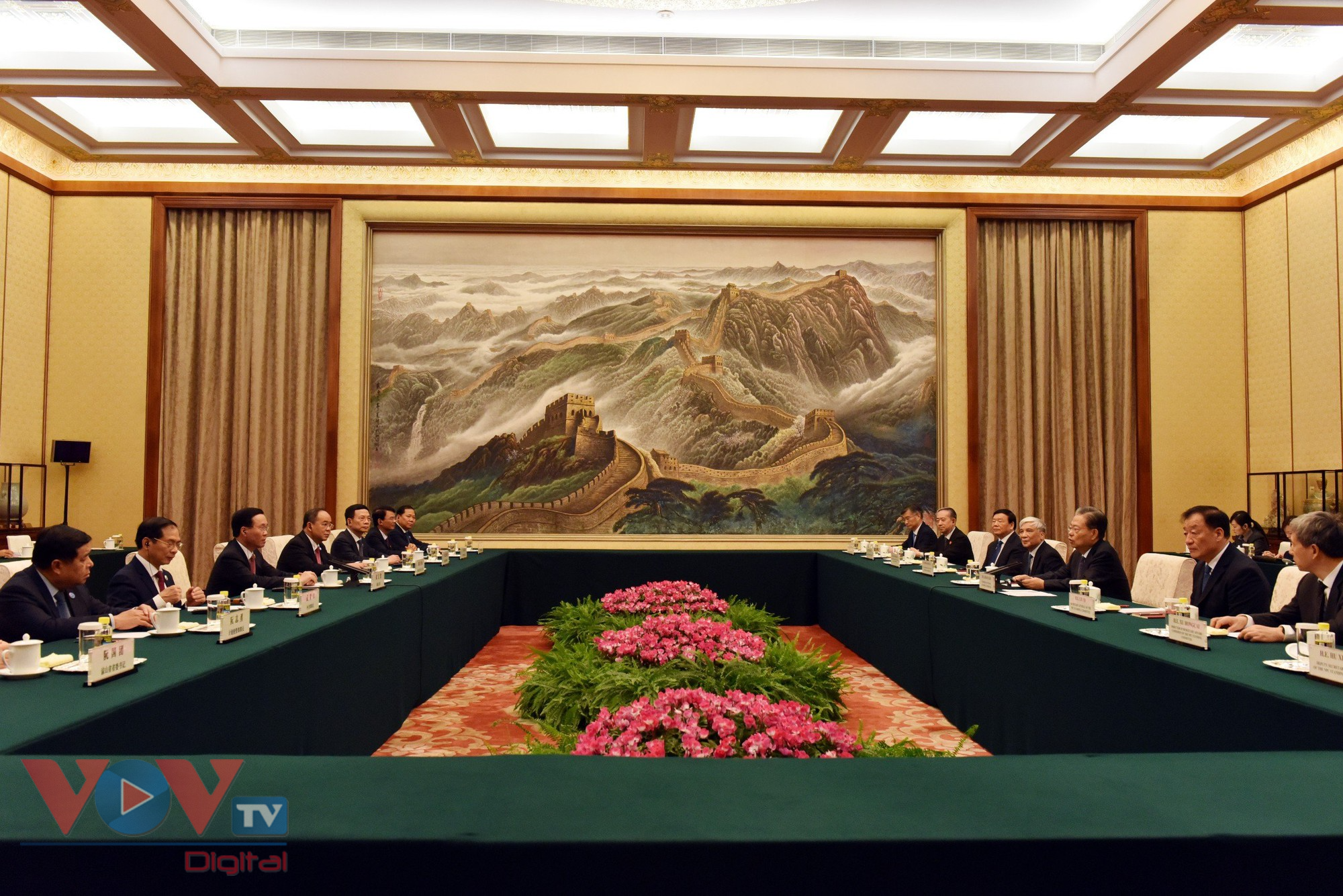 Chủ tịch nước hội kiến Ủy viên trưởng Nhân đại toàn quốc Trung Quốc - Ảnh 3.