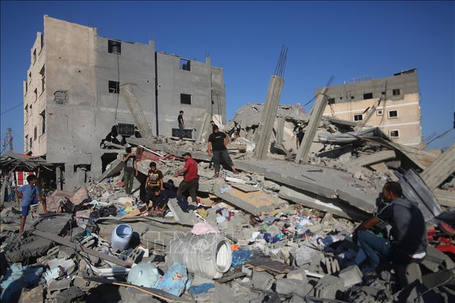 Tổng thống Palestine kêu gọi ngăn chặn các cuộc tấn công vào Dải Gaza - Ảnh 1.