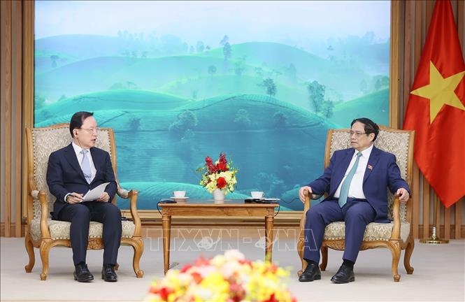 Thủ tướng Phạm Minh Chính tiếp Tổng giám đốc tài chính Tập đoàn Samsung - Ảnh 2.