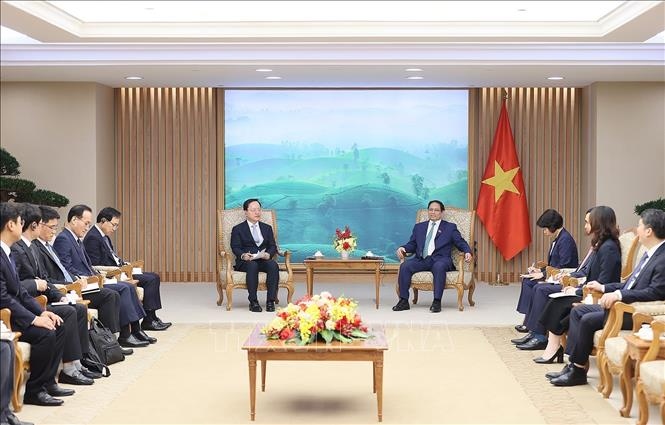 Thủ tướng Phạm Minh Chính tiếp Tổng giám đốc tài chính Tập đoàn Samsung - Ảnh 3.