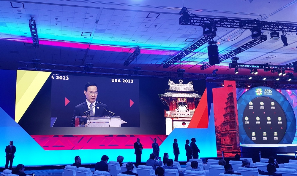 Toàn văn phát biểu của Chủ tịch nước tại Hội nghị Thượng đỉnh doanh nghiệp APEC- Ảnh 1.
