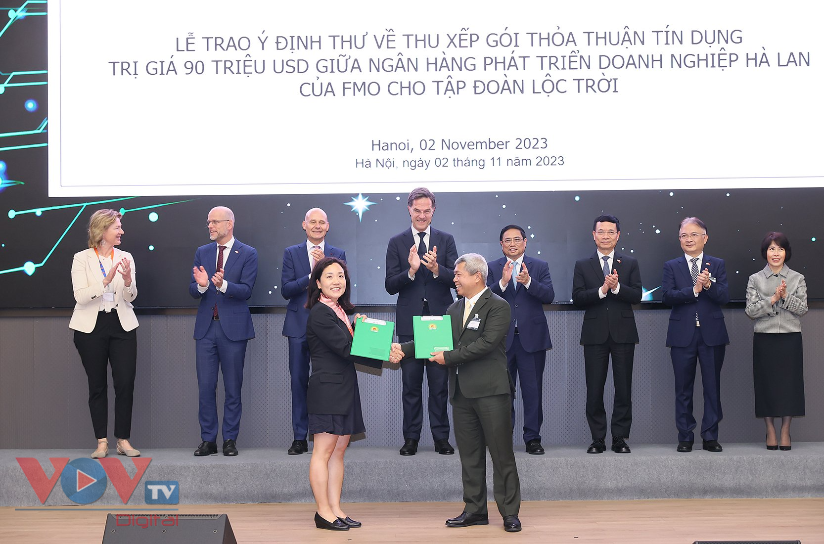 Thủ tướng Việt Nam và Hà Lan dự Diễn đàn Công nghệ cao Việt Nam - Hà Lan và Diễn đàn kinh tế xanh năm 2023 - Ảnh 3.