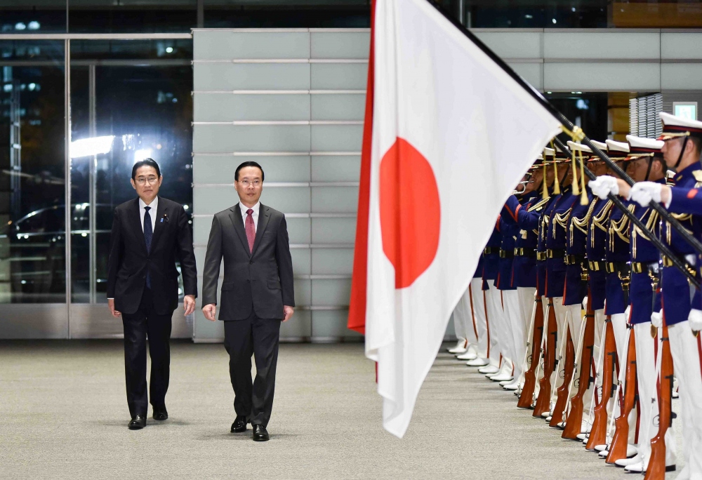 Tuyên bố chung về việc nâng cấp quan hệ Việt Nam - Nhật Bản- Ảnh 1.