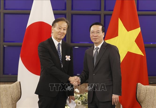 Toàn cảnh chuyến thăm chính thức Nhật Bản của Chủ tịch nước Võ Văn Thưởng- Ảnh 16.