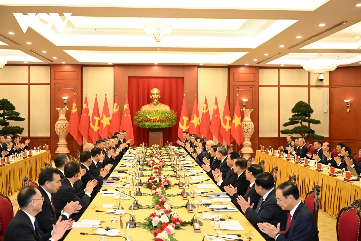 Thúc đẩy quan hệ Việt - Trung phát triển vững chắc, ổn định, bền vững lâu dài và hiệu quả hơn nữa- Ảnh 3.