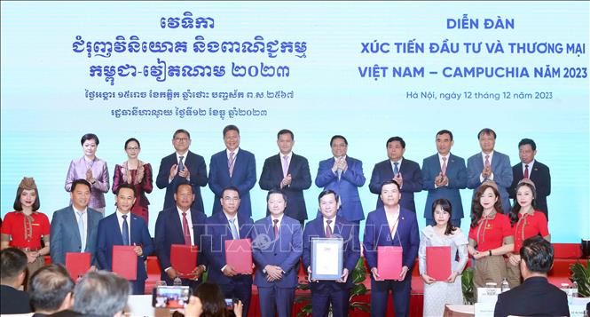 Diễn đàn Xúc tiến đầu tư và thương mại Việt Nam - Campuchia- Ảnh 3.
