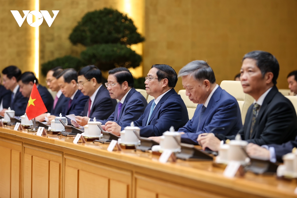 Thủ tướng Chính phủ Phạm Minh Chính hội kiến Tổng Bí thư, Chủ tịch nước Trung Quốc Tập Cận Bình- Ảnh 4.