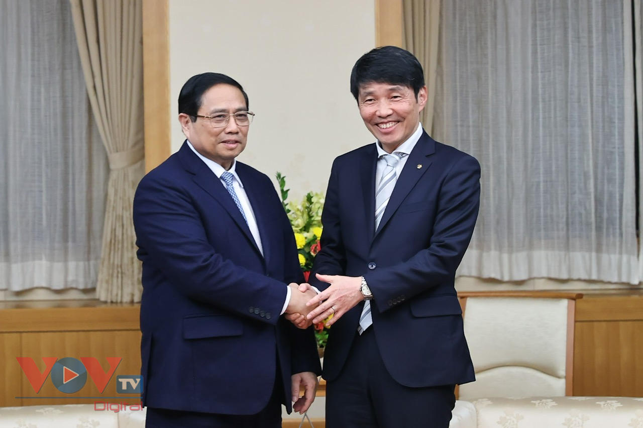 Thủ tướng Phạm Minh Chính gặp Thống đốc tỉnh Gunma Yamamoto Ichita- Ảnh 1.