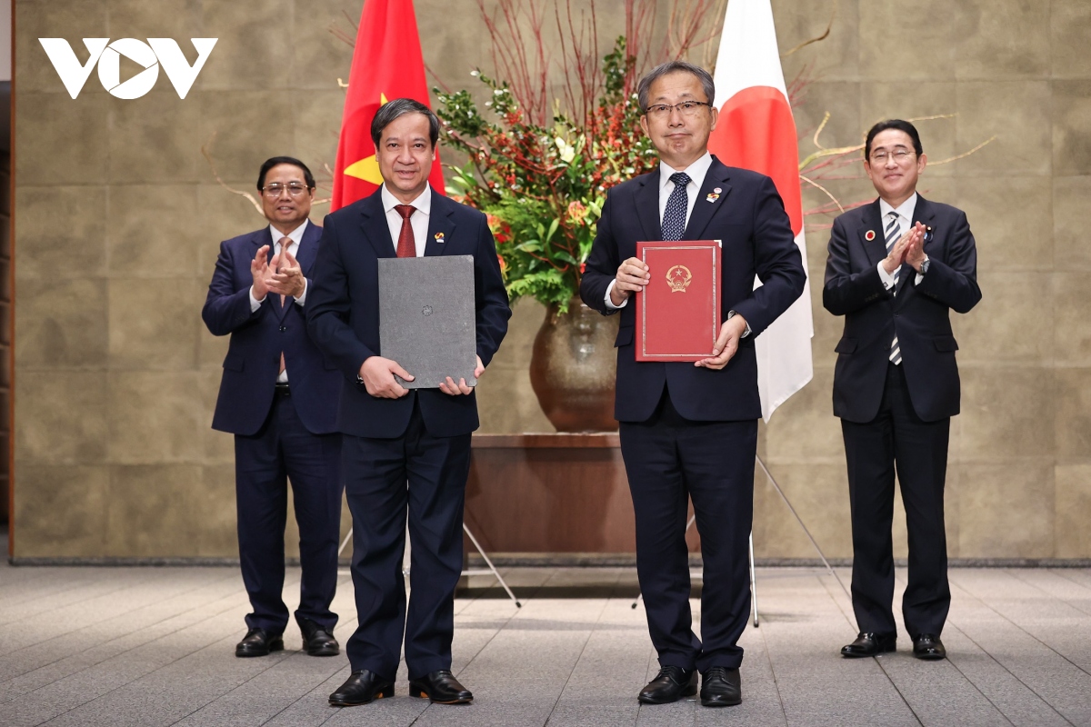 Thủ tướng Phạm Minh Chính hội đàm với Thủ tướng Nhật Bản Kishida Fumio- Ảnh 4.
