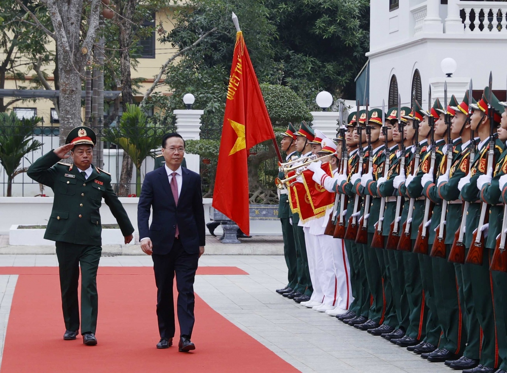 Chủ tịch nước kiểm tra công tác sẵn sàng chiến đấu của Bộ đội Đặc công- Ảnh 3.