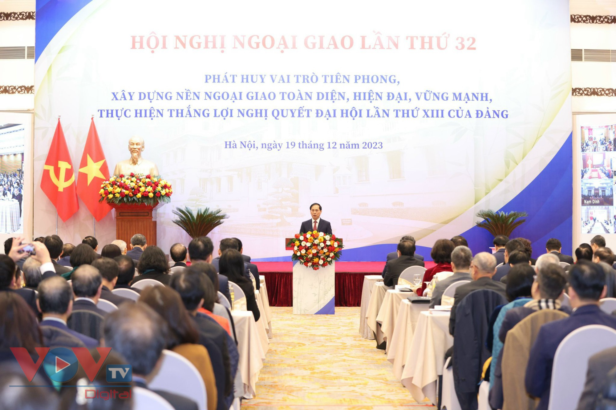Tổng Bí thư Nguyễn Phú Trọng dự hội nghị Ngoại giao lần thứ 32- Ảnh 8.