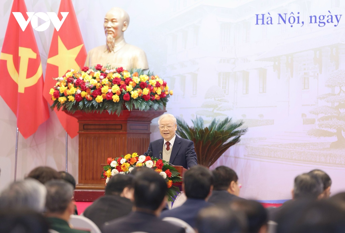 Tổng Bí thư: Phát triển nền đối ngoại, ngoại giao đậm bản sắc 'cây tre Việt Nam'- Ảnh 3.