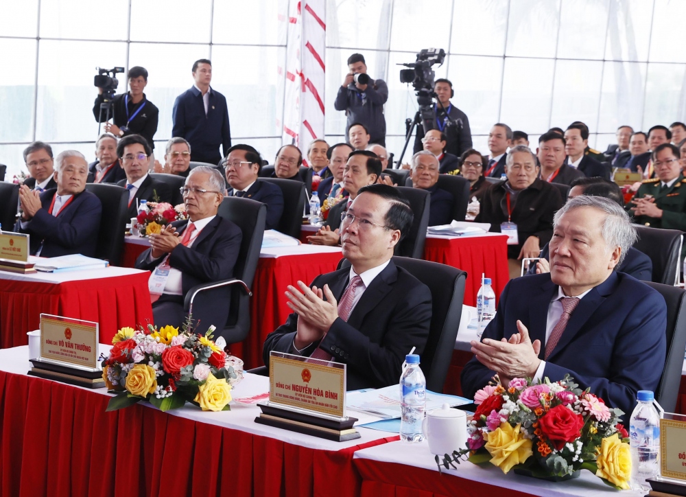 Chủ tịch nước Võ Văn Thưởng dự lễ công bố Quy hoạch tỉnh Quảng Ngãi- Ảnh 4.