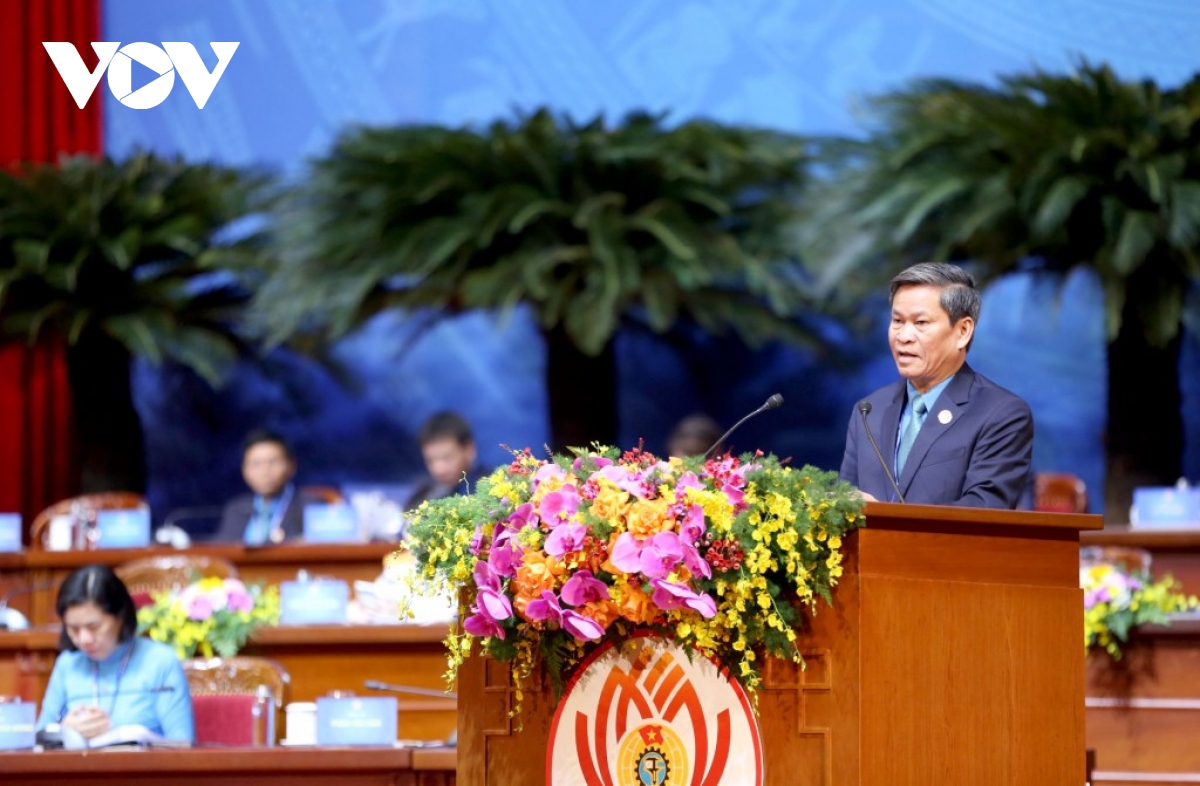 Ông Nguyễn Đình Khang giữ chức Chủ tịch Tổng Liên đoàn LĐ Việt Nam khóa XIII- Ảnh 8.