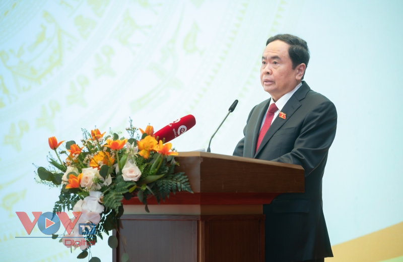 Chủ tịch Quốc hội Vương Đình Huệ dự Hội nghị triển khai công tác đối ngoại của Quốc hội năm 2023 - Ảnh 3.