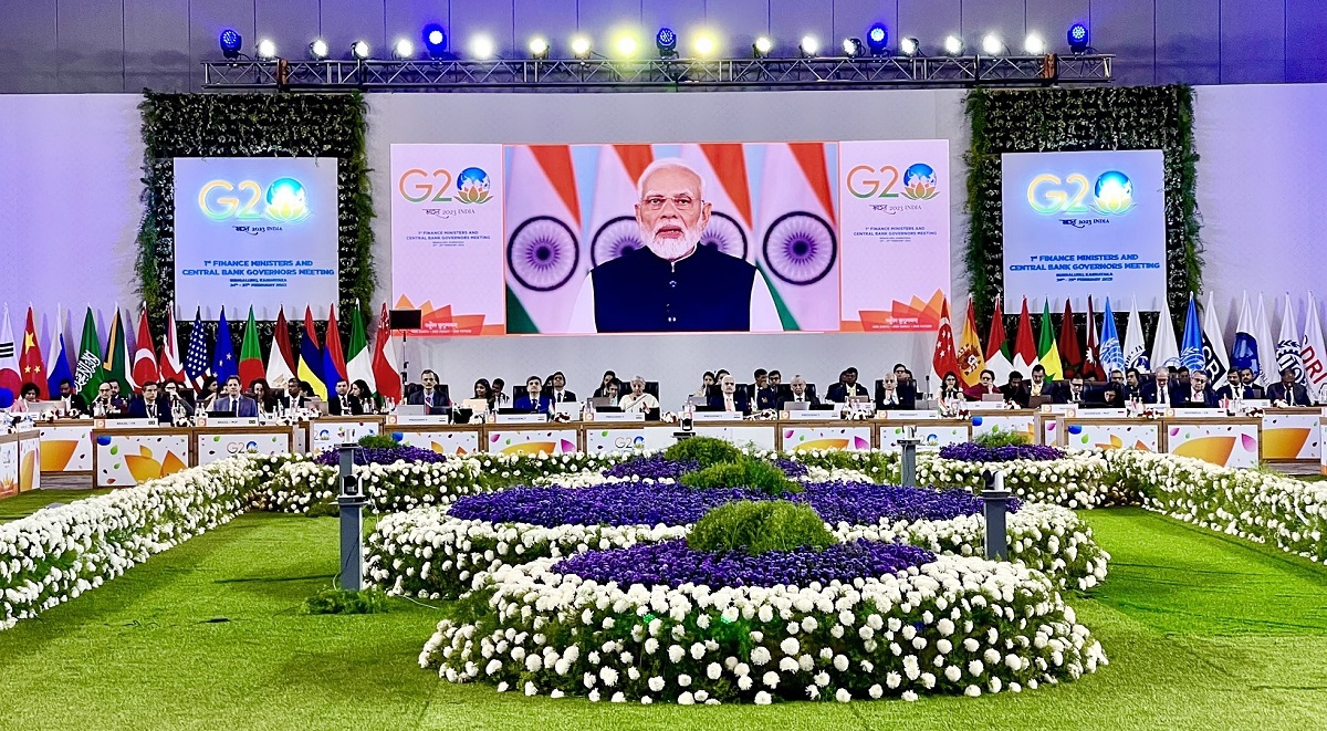 Khai mạc Hội nghị Ngoại trưởng Nhóm G-20 tại New Delhi, Ấn Độ - Ảnh 1.