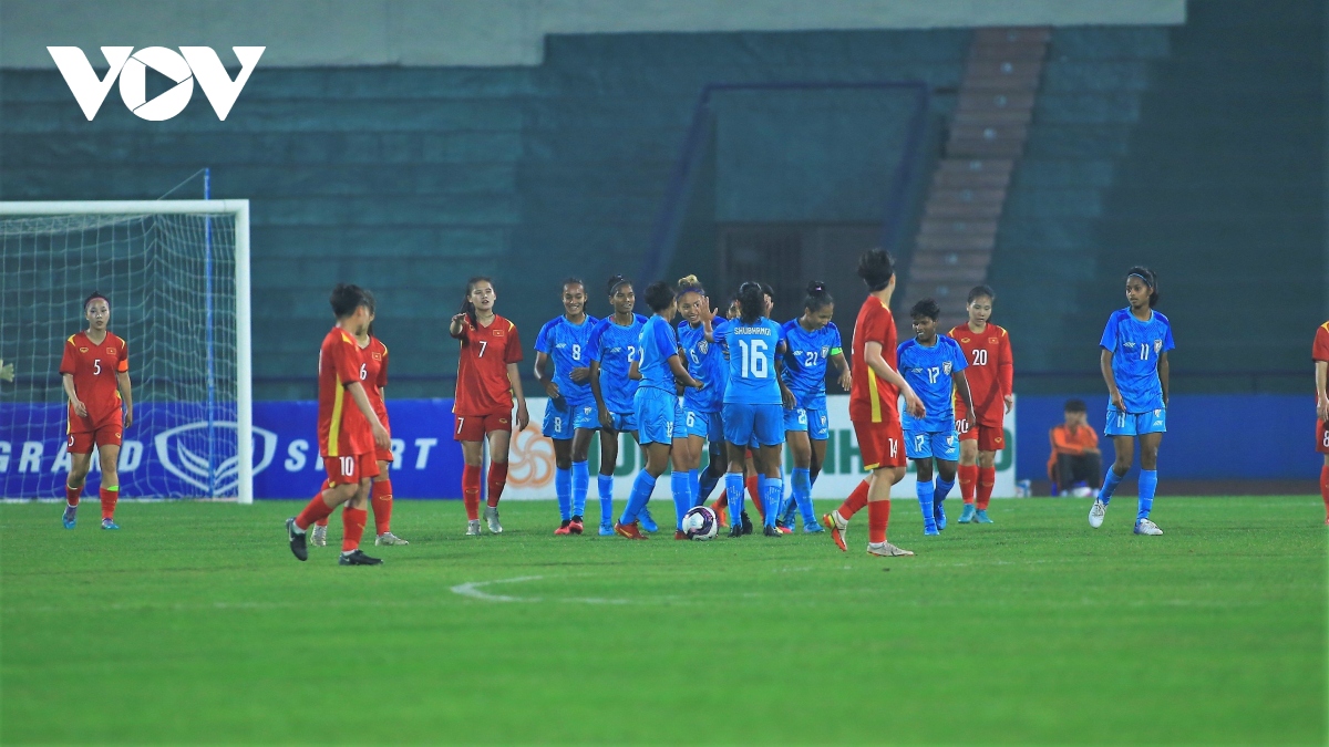 Nhật Lan ghi bàn đẹp mắt, U20 nữ Việt Nam tiến bước ở vòng loại châu Á - Ảnh 4.