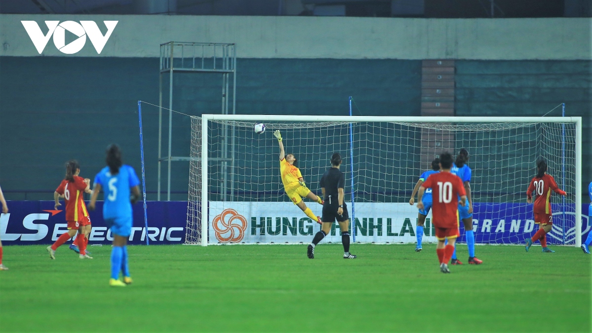 Nhật Lan ghi bàn đẹp mắt, U20 nữ Việt Nam tiến bước ở vòng loại châu Á - Ảnh 5.