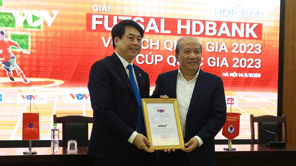 VOV tiếp tục đồng hành cùng VFF tổ chức các giải Futsal Quốc gia 2023 - Ảnh 5.