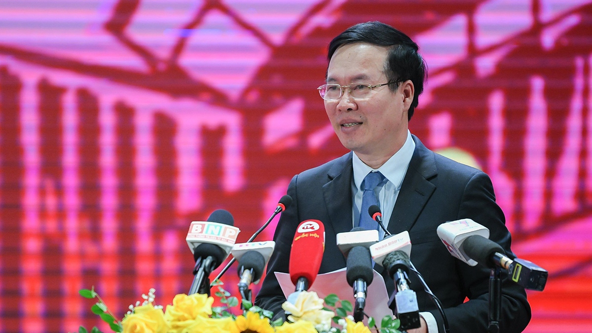 Tiểu sử Chủ tịch nước Cộng hòa XHCN Việt Nam Võ Văn Thưởng - Ảnh 1.