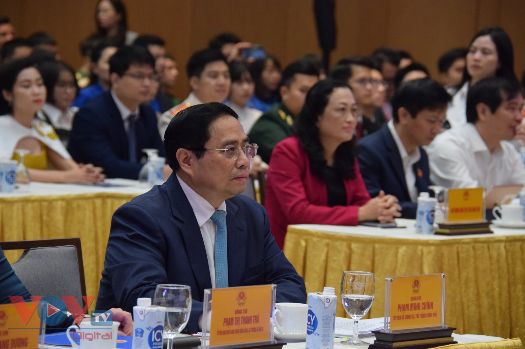 Thủ tướng Chính phủ Phạm Minh Chính đối thoại với thanh niên  - Ảnh 1.