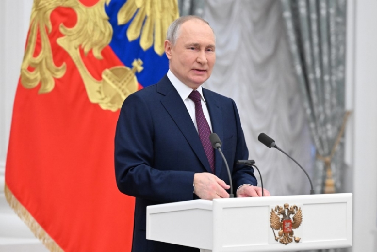Tổng thống Putin: Người dân Nga sẵn sàng bảo vệ tương lai của đất nước - Ảnh 1.