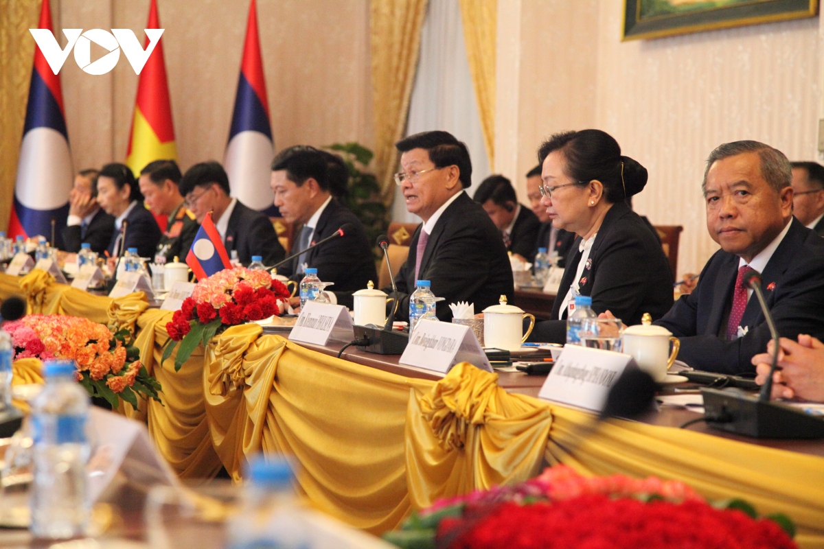 Chủ tịch nước công bố món quà trị giá 1 triệu USD tặng Đảng, Nhà nước và nhân dân Lào - Ảnh 4.