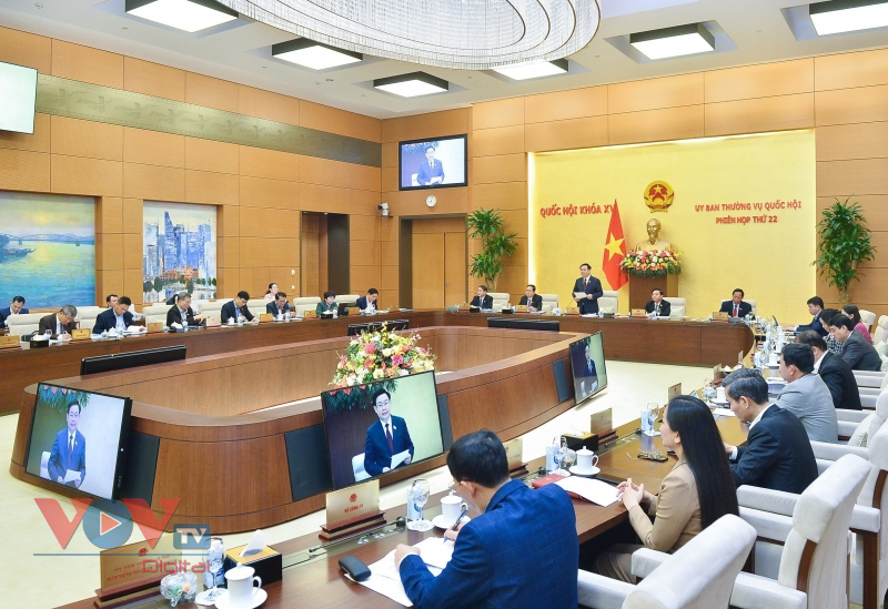 Khai mạc phiên họp lần 22 của Ủy ban TVQH - Ảnh 7.