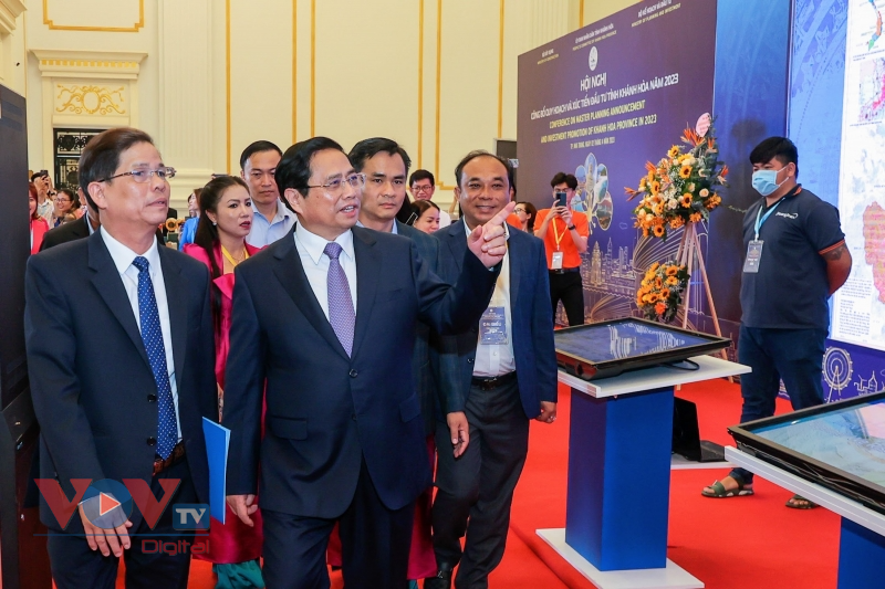 Thủ tướng Phạm Minh Chính dự Hội nghị công bố quy hoạch và xúc tiến đầu tư tỉnh Khánh Hòa năm 2023 - Ảnh 1.