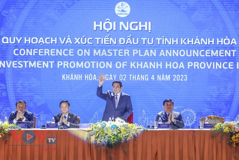 Thủ tướng Phạm Minh Chính dự Hội nghị công bố quy hoạch và xúc tiến đầu tư tỉnh Khánh Hòa năm 2023 - Ảnh 3.