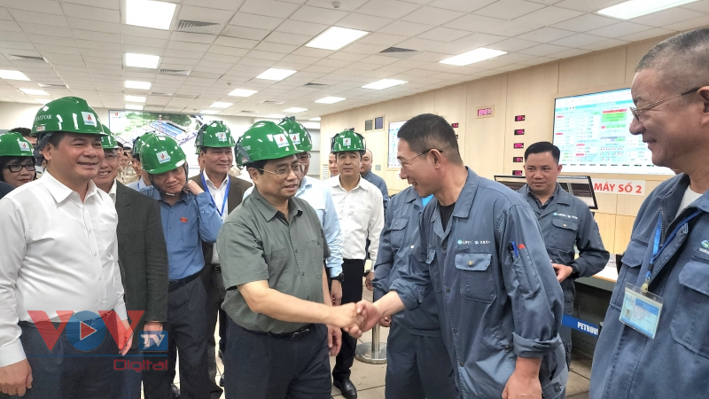 Thủ tướng Chính phủ Phạm Minh Chính dự Lễ khánh thành Nhà máy nhiệt điện Thái Bình 2 - Ảnh 1.