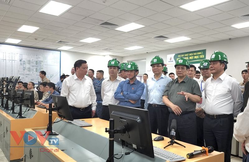 Thủ tướng Chính phủ Phạm Minh Chính dự Lễ khánh thành Nhà máy nhiệt điện Thái Bình 2 - Ảnh 3.