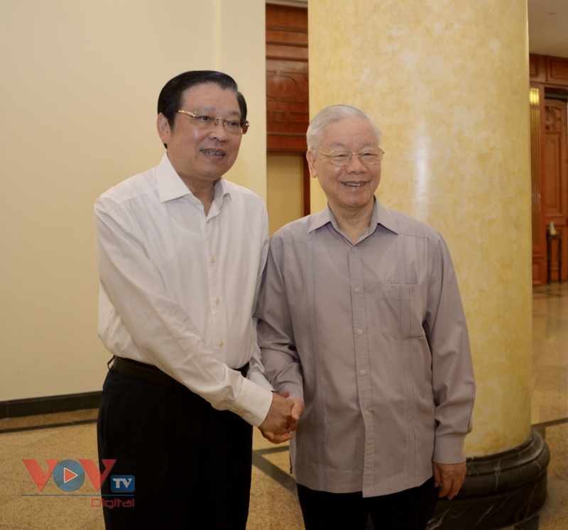 Tổng Bí thư Nguyễn Phú Trọng chủ trì cuộc họp Thường trực BCĐ Trung ương về phòng chống tham nhũng, tiêu cực - Ảnh 1.