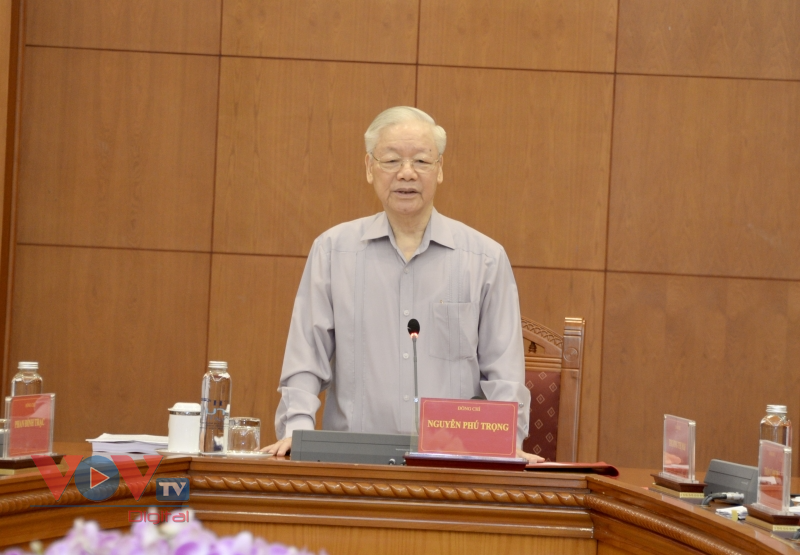 Tổng Bí thư Nguyễn Phú Trọng chủ trì cuộc họp Thường trực BCĐ Trung ương về phòng chống tham nhũng, tiêu cực - Ảnh 3.