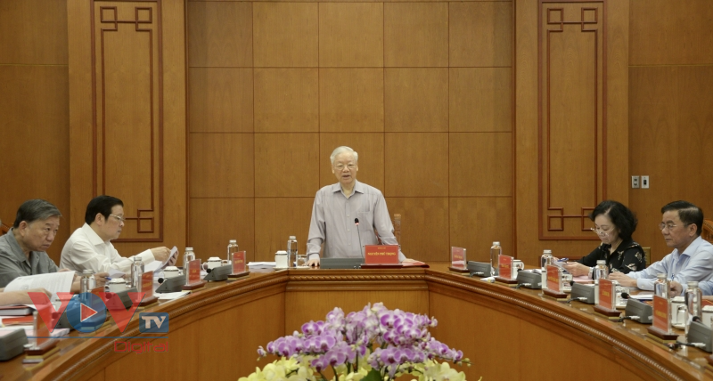 Tổng Bí thư Nguyễn Phú Trọng chủ trì cuộc họp Thường trực BCĐ Trung ương về phòng chống tham nhũng, tiêu cực - Ảnh 4.