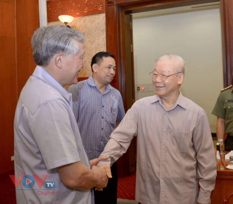 Tổng Bí thư Nguyễn Phú Trọng chủ trì cuộc họp Thường trực BCĐ Trung ương về phòng chống tham nhũng, tiêu cực - Ảnh 6.