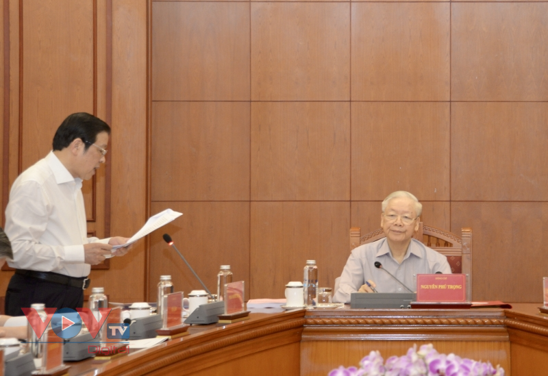 Tổng Bí thư Nguyễn Phú Trọng chủ trì cuộc họp Thường trực BCĐ Trung ương về phòng chống tham nhũng, tiêu cực - Ảnh 7.