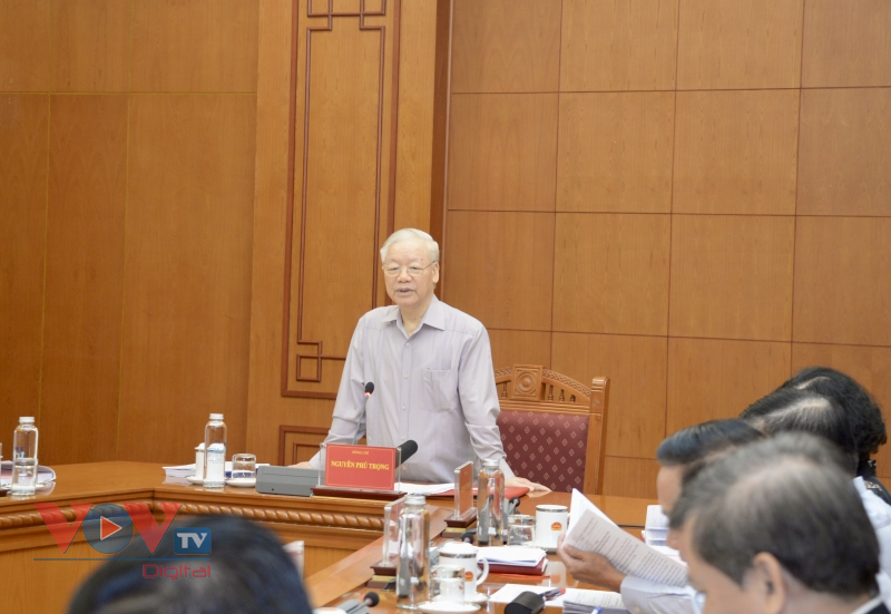 Tổng Bí thư Nguyễn Phú Trọng: Phòng chống tham nhũng, tiêu cực đừng đổ tại yếu tố khách quan - Ảnh 1.