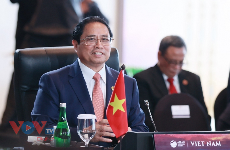Thủ tướng Phạm Minh Chính kết thúc tốt đẹp chuyến công tác tại Hội nghị Cấp cao ASEAN 42 - Ảnh 5.