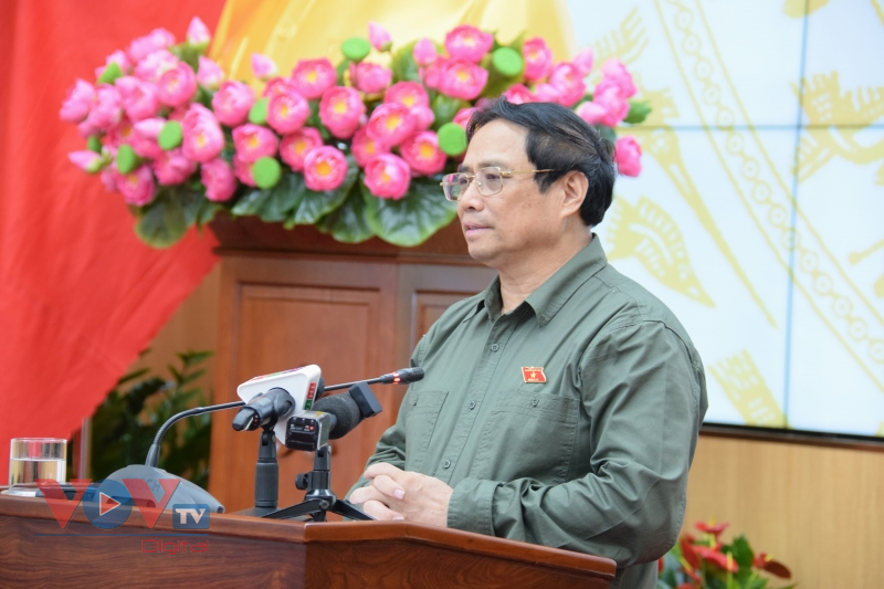 Thủ tướng Phạm Minh Chính làm việc với lãnh đạo thành phố Cần Thơ - Ảnh 1.