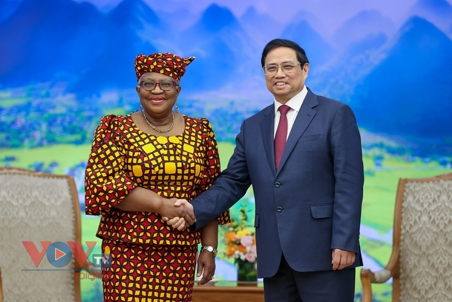 Thủ tướng Phạm Minh Chính tiếp Tổng Giám đốc Tổ chức Thương mại thế giới - Ảnh 2.