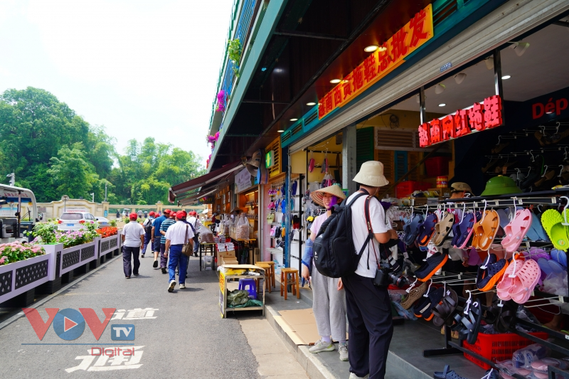 Người dân Trung Quốc hào hứng với hàng Việt tại cửa khẩu Đông Hưng, Quảng Tây - Ảnh 8.