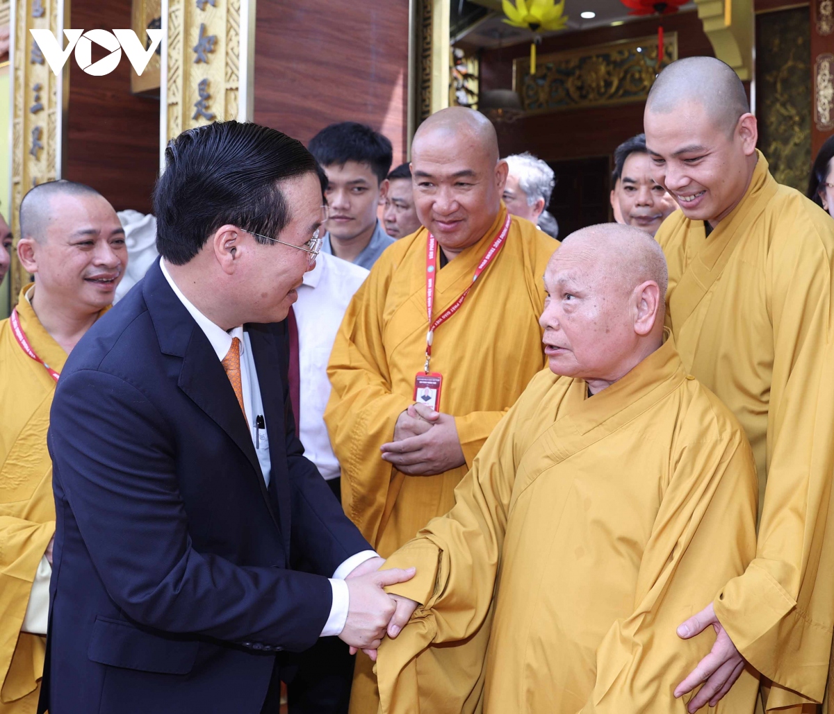 Chủ tịch nước chúc mừng Đại lễ Phật đản tại Thành phố Hồ Chí Minh - Ảnh 5.